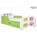 Otroška postelja Animals Sovice AM02